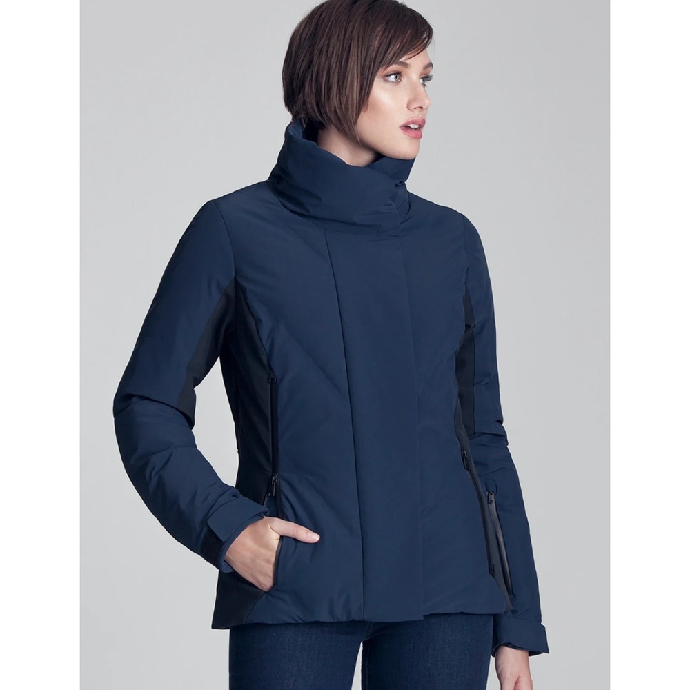 Aether Vertical Jacket Womens size 2 Waterproof 800 Down Filled Recco Snow Ski
